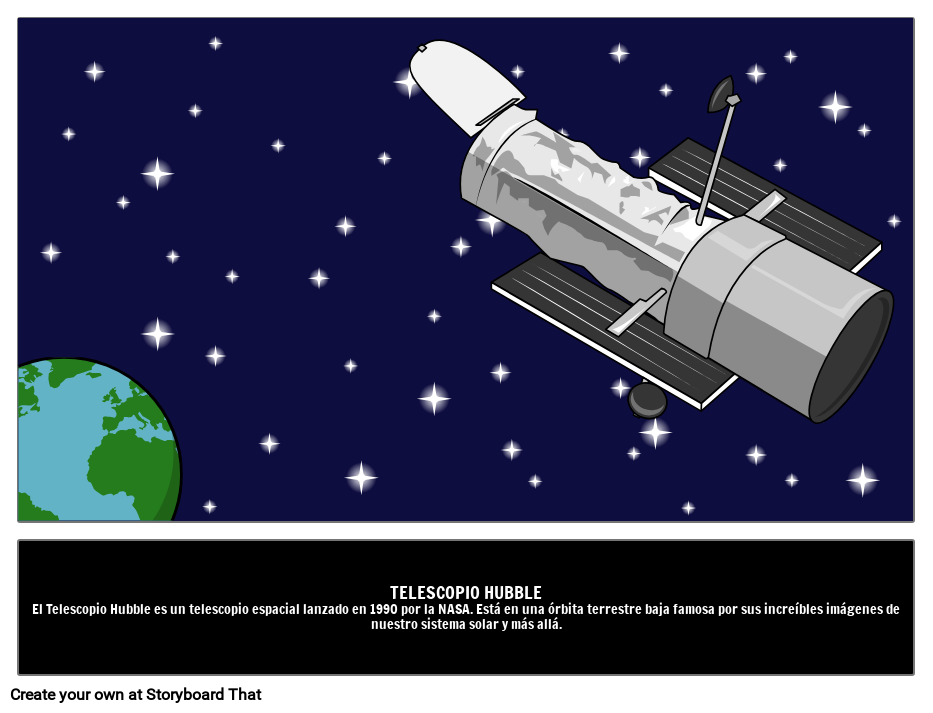 1990 Lanzamiento Del Telescopio Espacial Hubble Telescopio Hubble