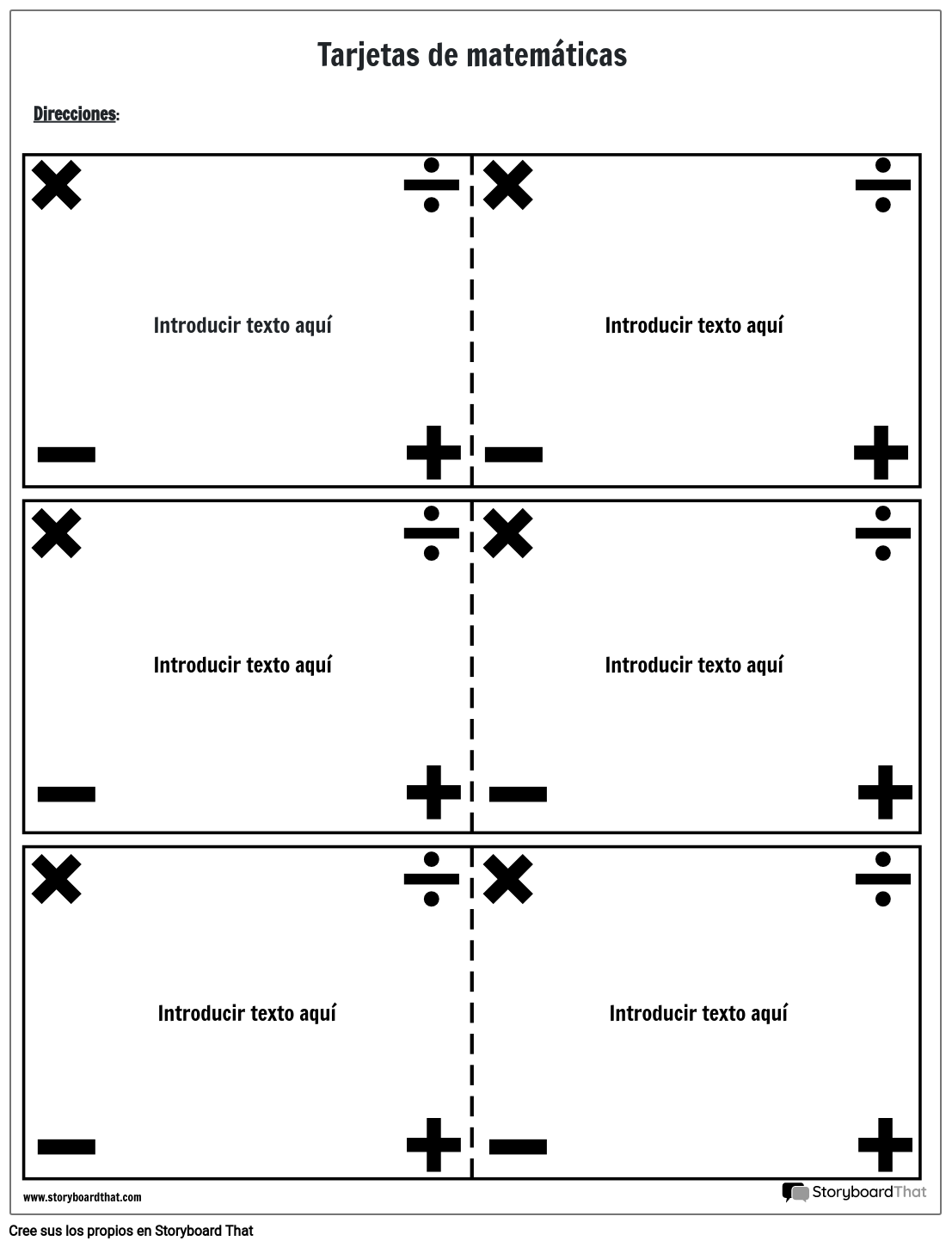 Vocabulario matemático - Teaching resources