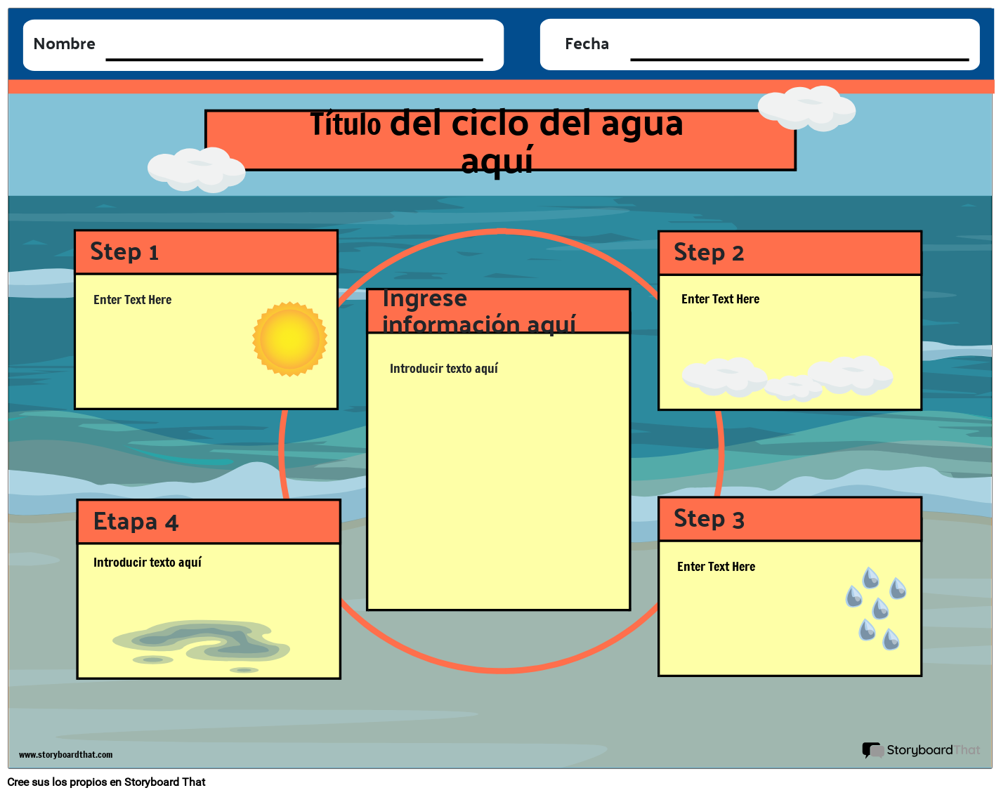 Wc Paisaje Color 1 Storyboard Por Es Examples