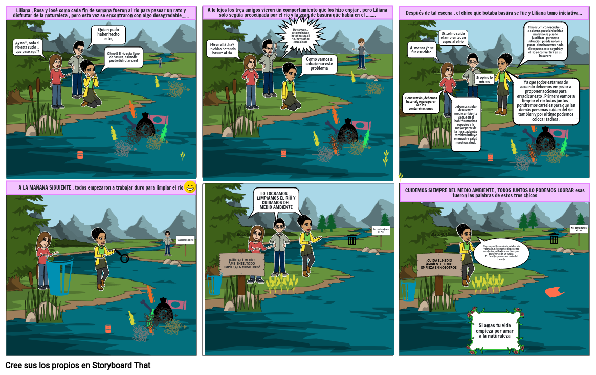 Cuidemos El Medio Ambiente Storyboard Par 6d6675f4 9957