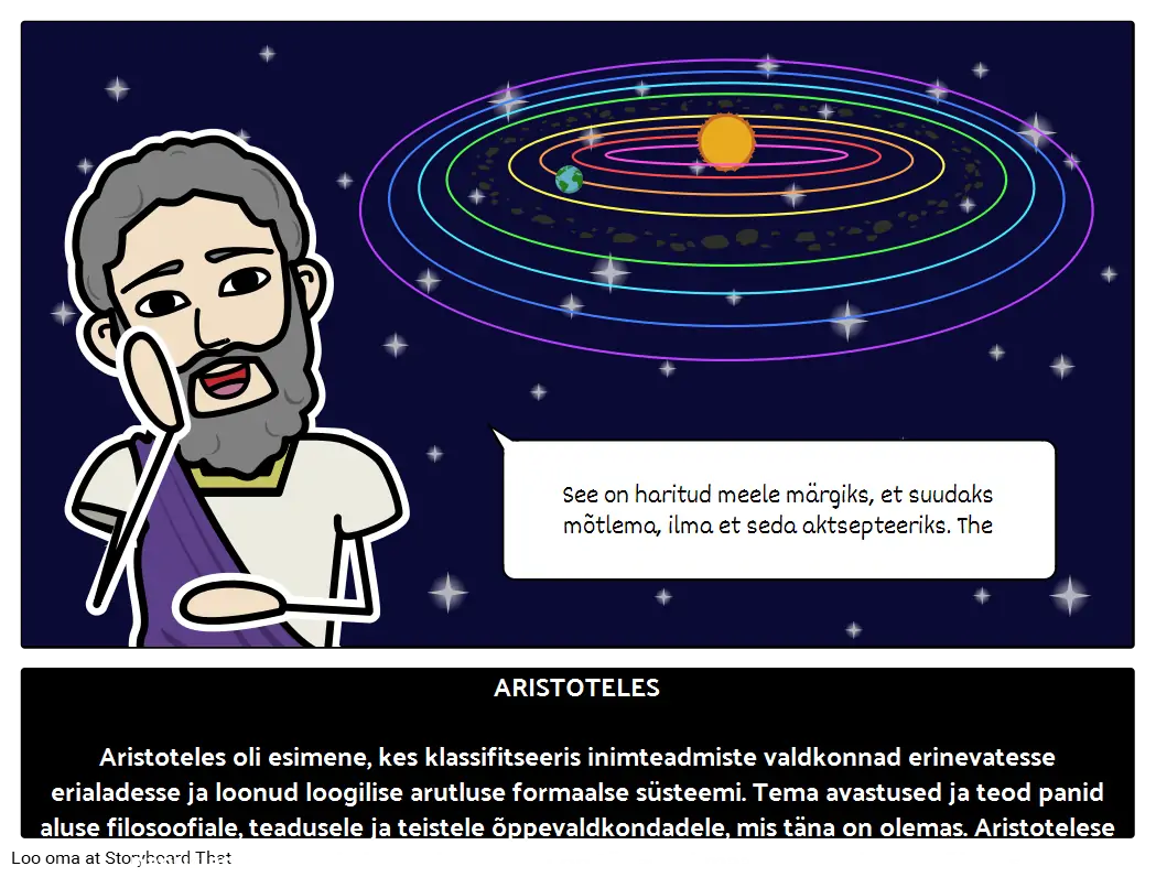 Aristotelese Biograafia