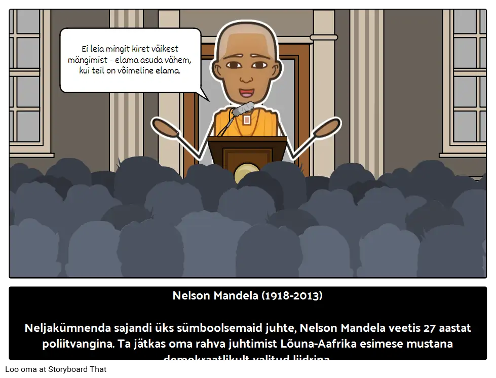 Nelson Mandela Briograafia