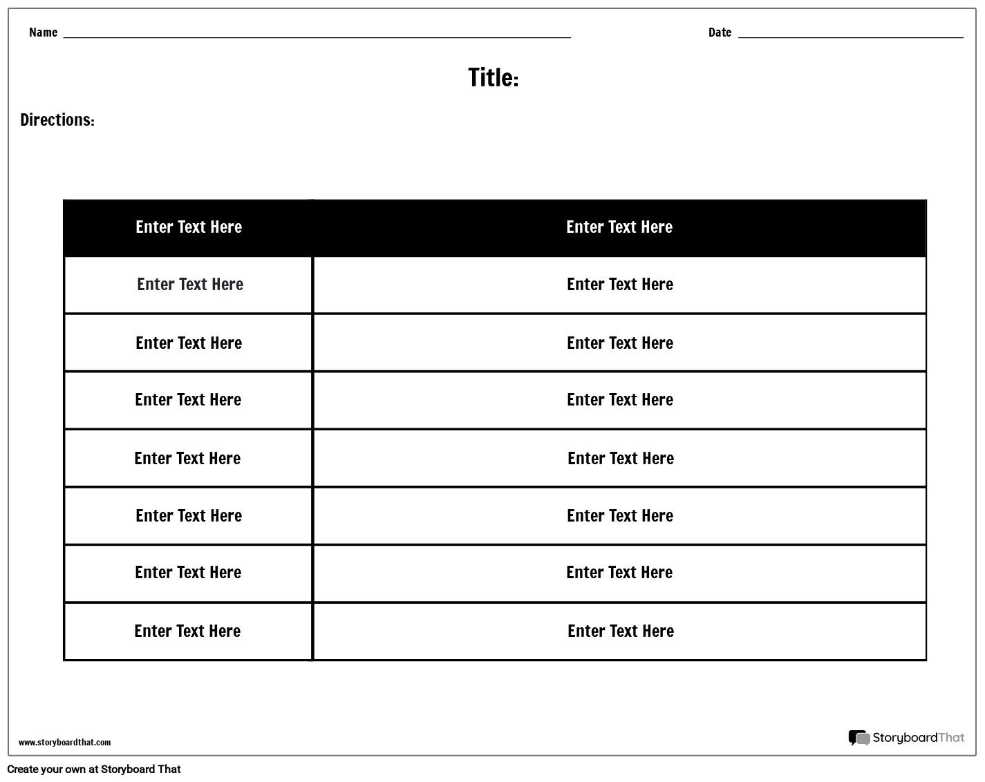 Tabel – 2 Veergu, 7 Rida, 2. Variant Storyboard