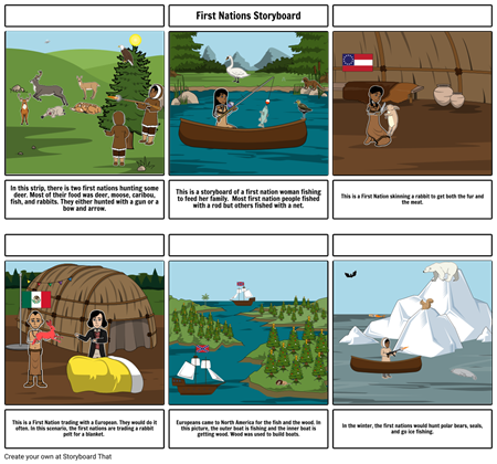 First nations storyboard