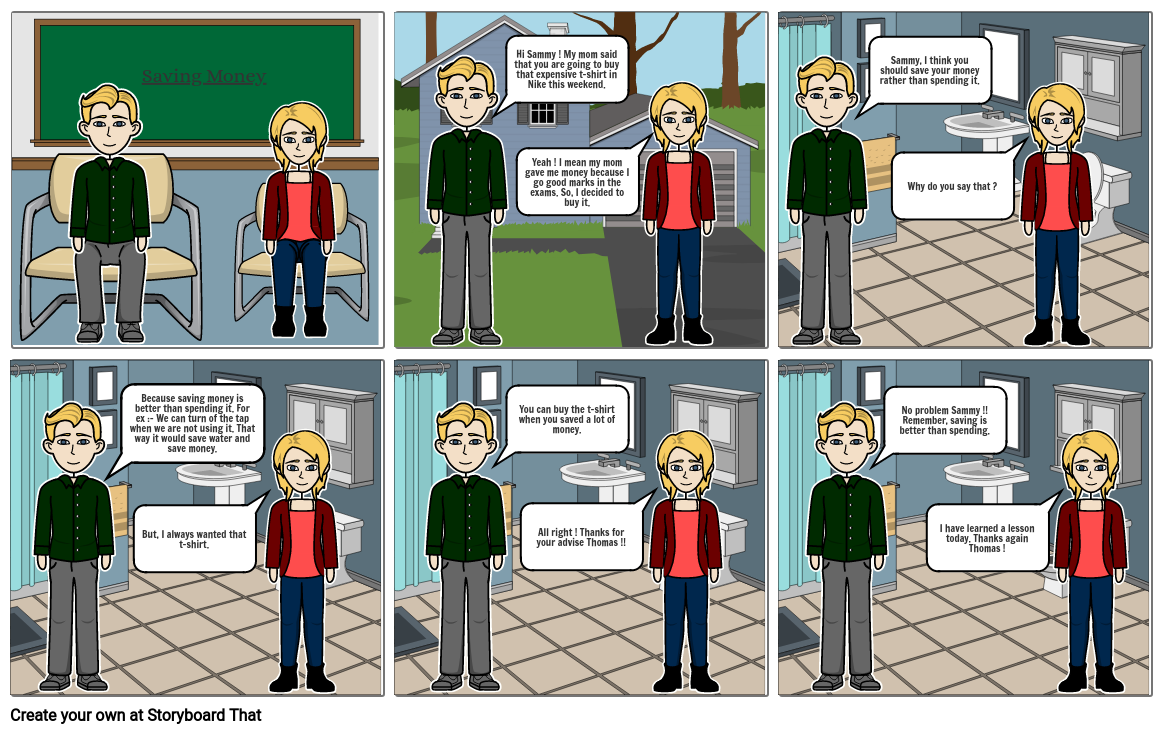 Financial Literacy Comic Strip Storyboard By Evalinsera financial-literacy-comic-strip-storyboard-by-evalinsera