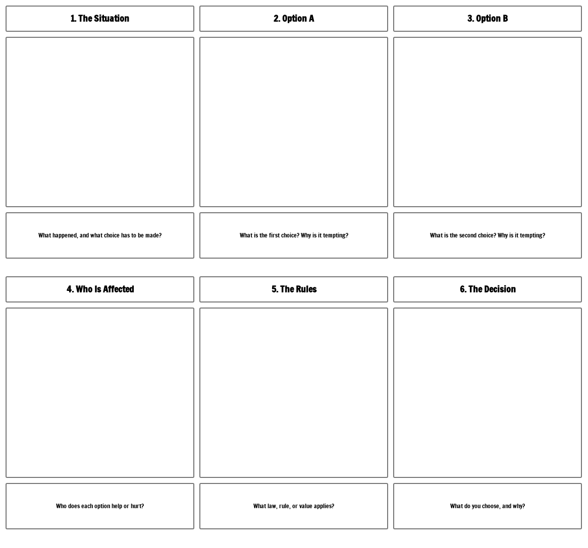 Promotional Post Card Examples Ad Ethics Dilemma - Marketing and Advertising Template