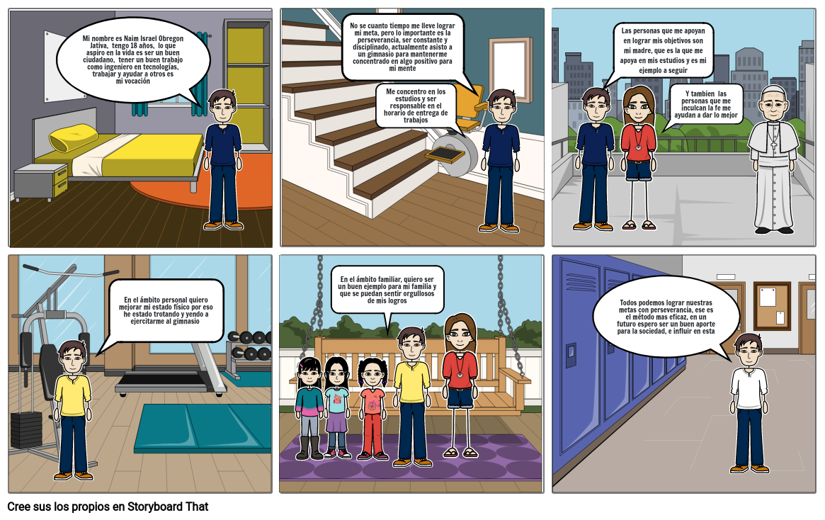 Proyecto De Vida Storyboard By F04b2f88 9958