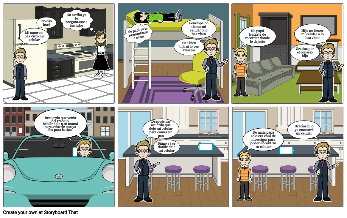 Elaborar Un Comic Storyboard By F078b50b