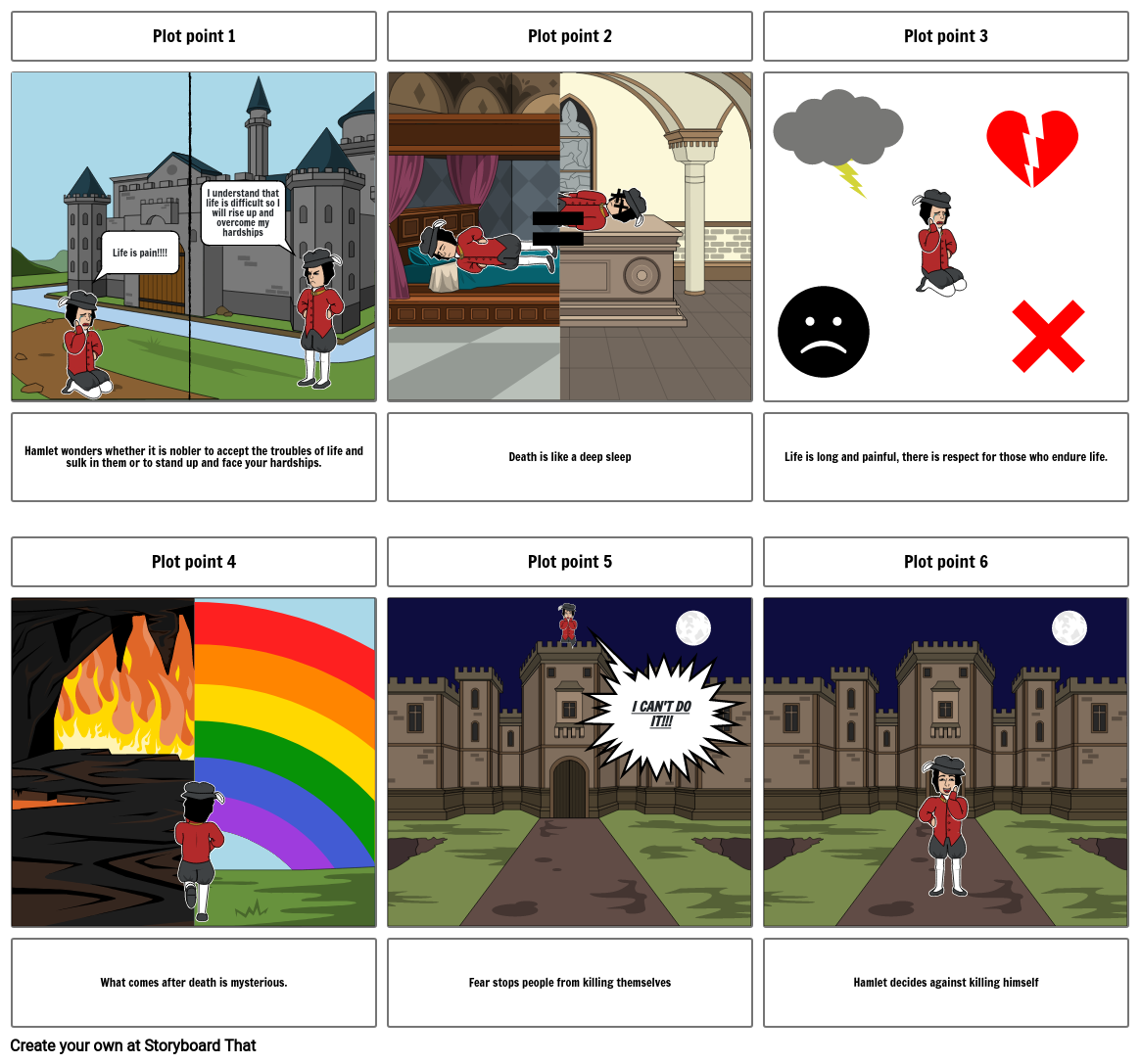 Soliloquy Storyboard Storyboard By F A