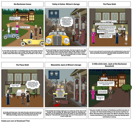 The Great Gatsby Chapter 7 Scene