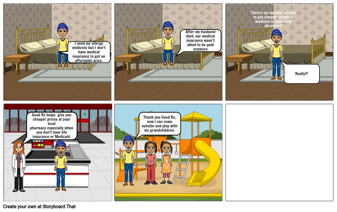 comic strip assignment Storyboard by f2a39805