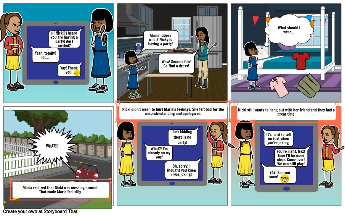 online empathy comic strip