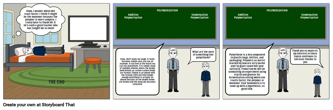 Organic Chemisry Comic Strip