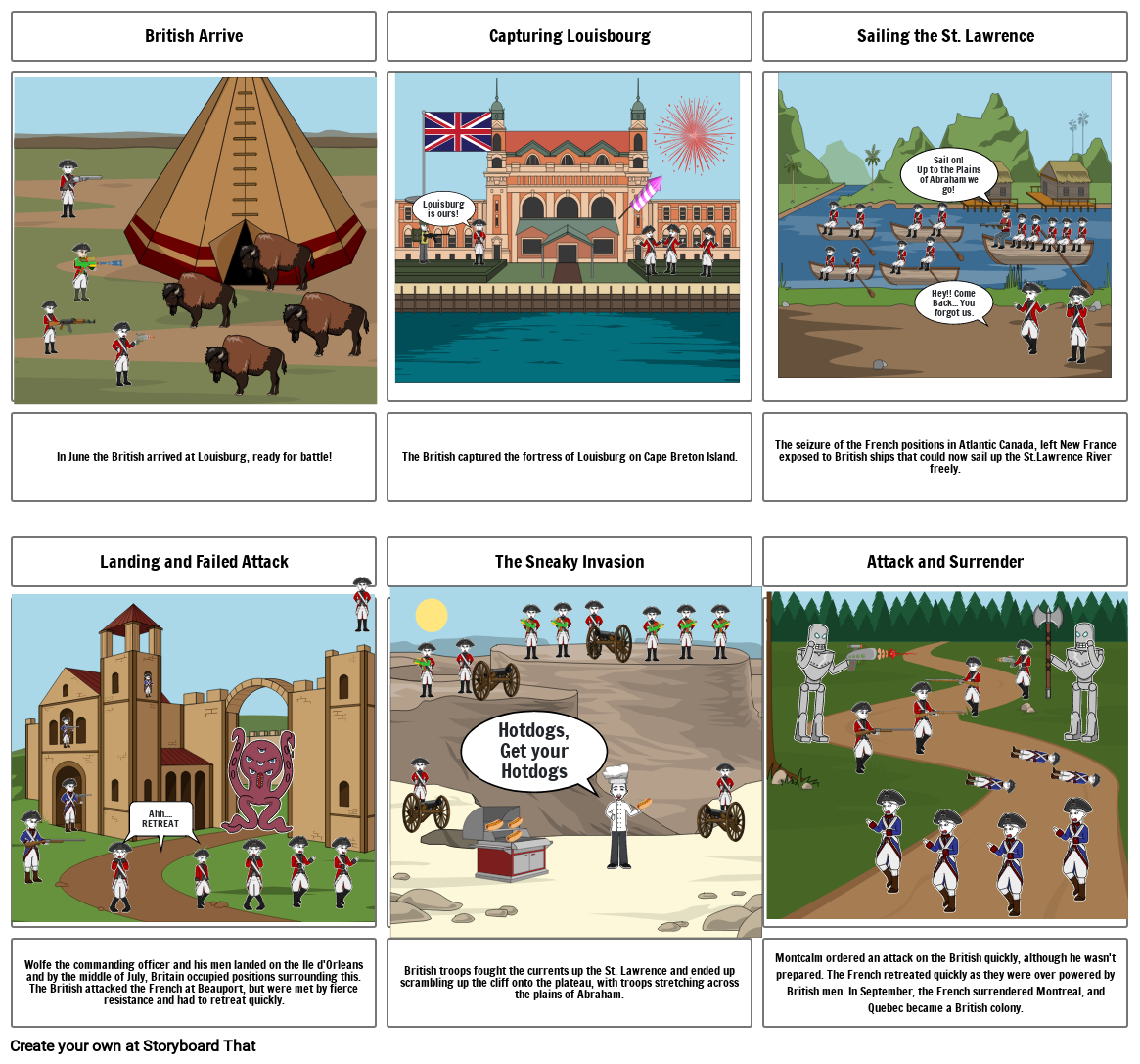 the-battle-of-the-plains-of-abraham-storyboard