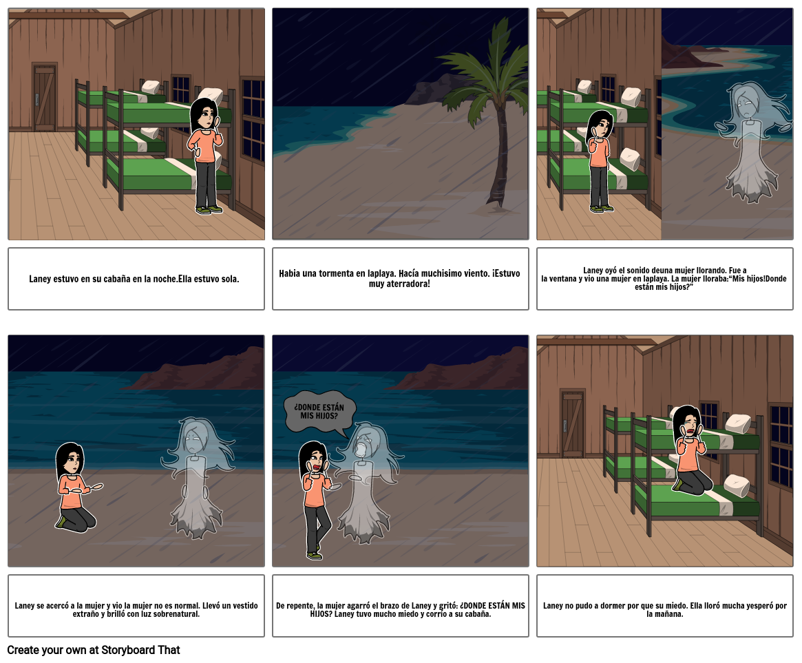 Spanish Storyboard Davis B Storyboard By F36e3f84