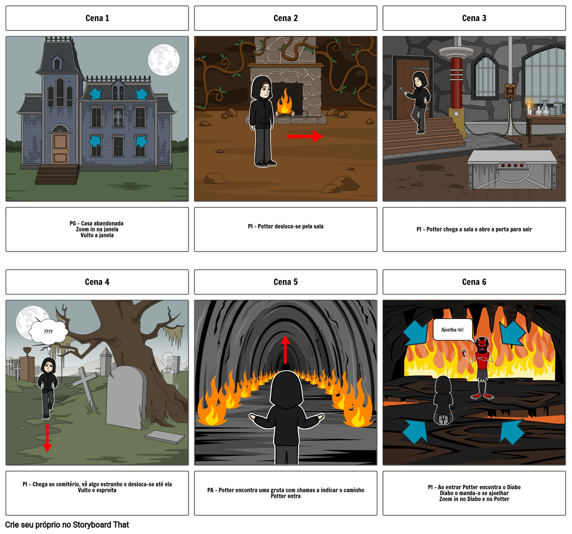 Terror Storyboard By F3828001