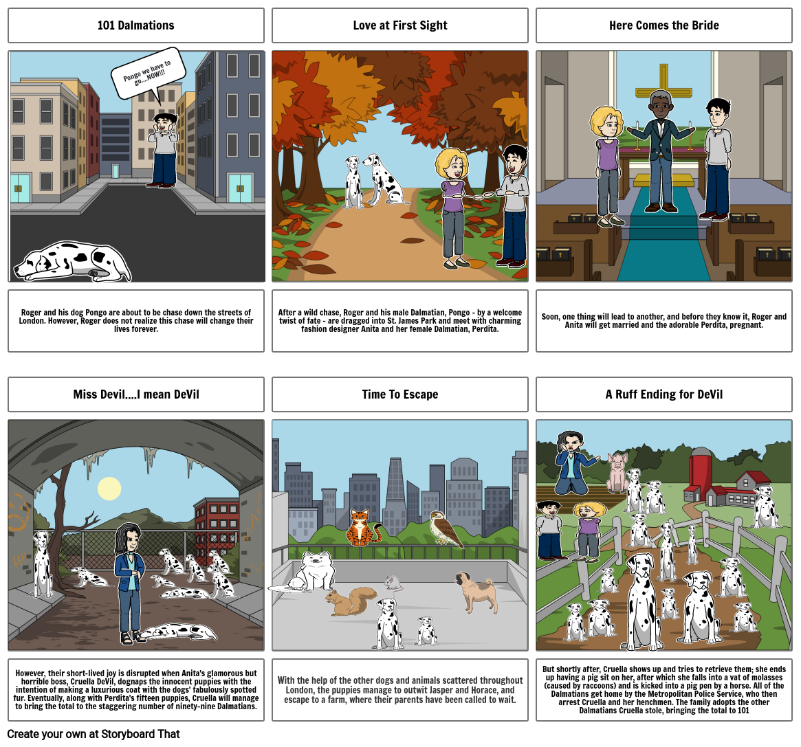 Unit 5 Book Summary Storyboard by f3be7f36