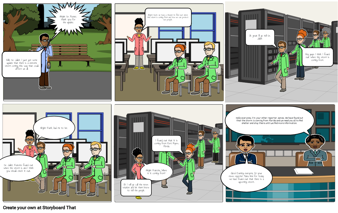 Measuring and Responding to Change Storyboard by f3e1324a