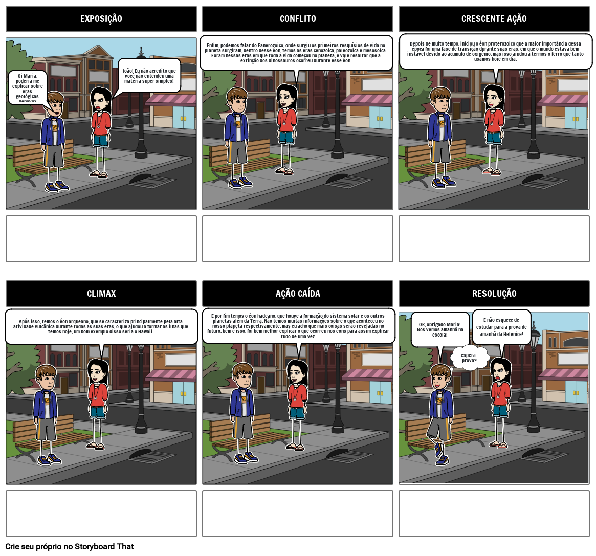 Eras Geológicas Storyboard By F3f01cfe