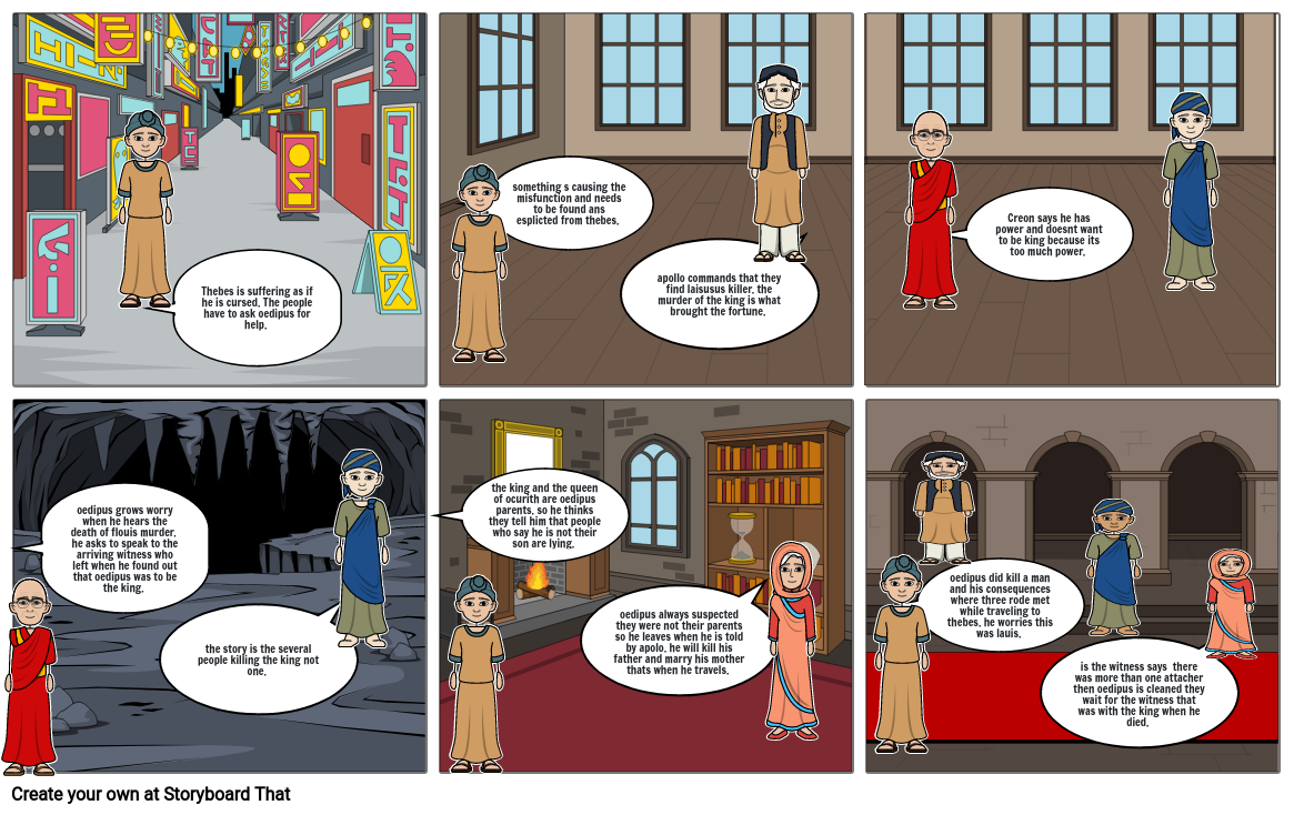 Oedipus Storyboard par f47421b7