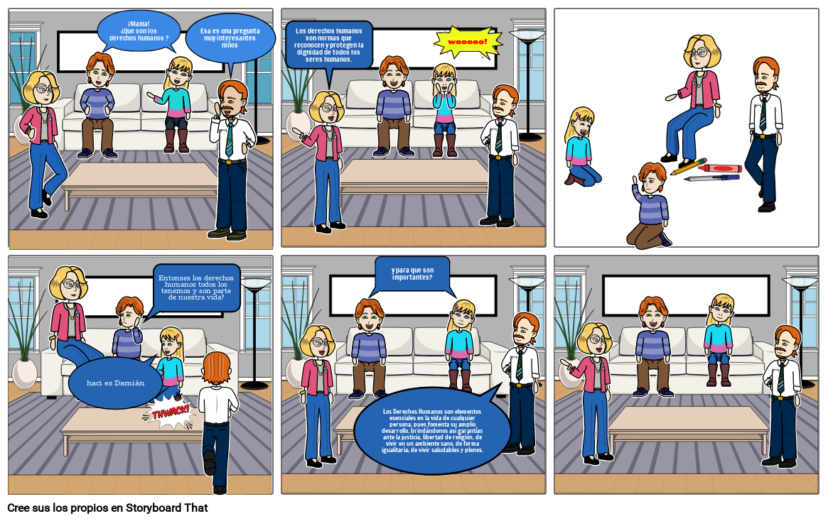 Los Derechos Humanos Storyboard By F490a828