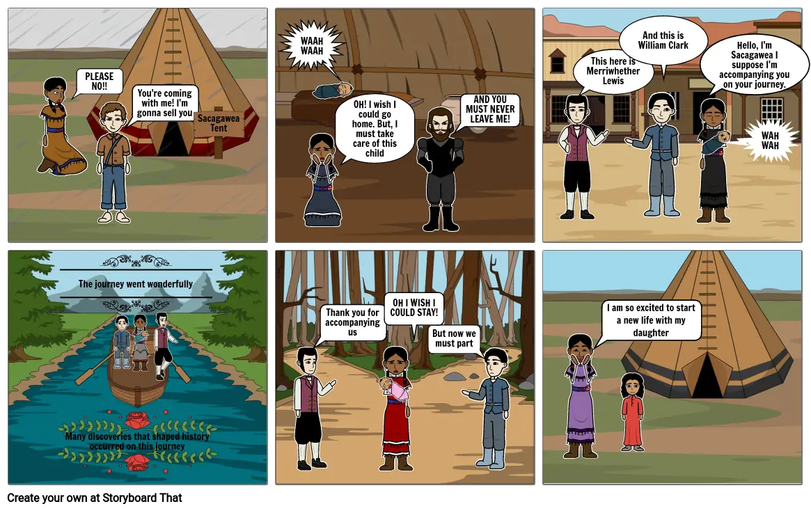 Sacagawea Comic