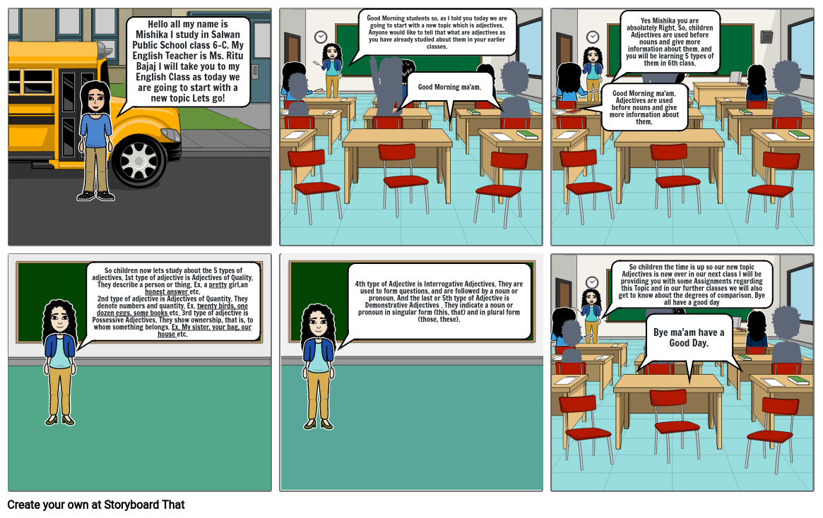 english-activity-class-6-storyboard-por-f58cb56e