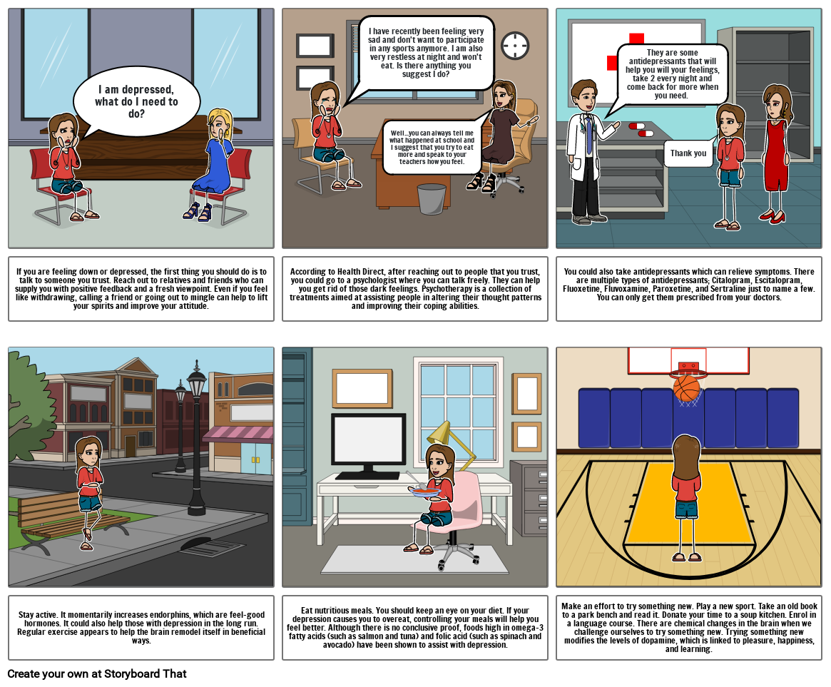 FSC PDHPE Storyboard By F5caabd2