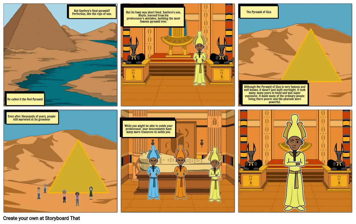 Egyptian Pyramid Comic Part 2