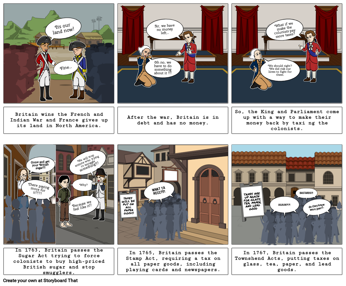 history comic strip