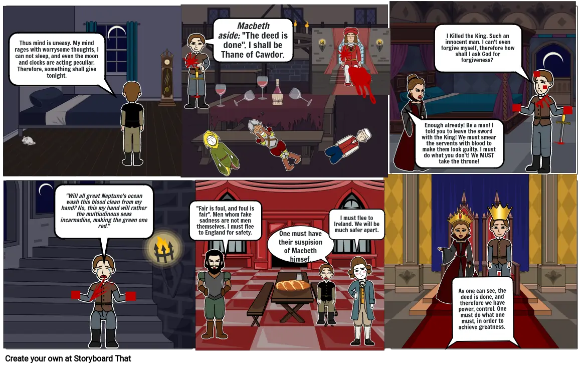 Macbeth - Comic Strip