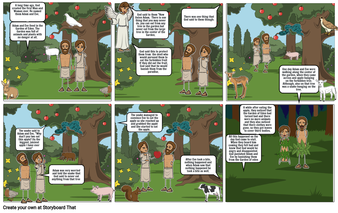 Religion Assesment - Adam And Eve