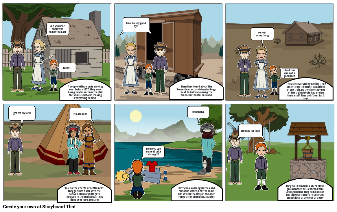 us history Storyboard by f7596f4c