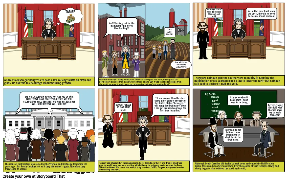 History storyboard