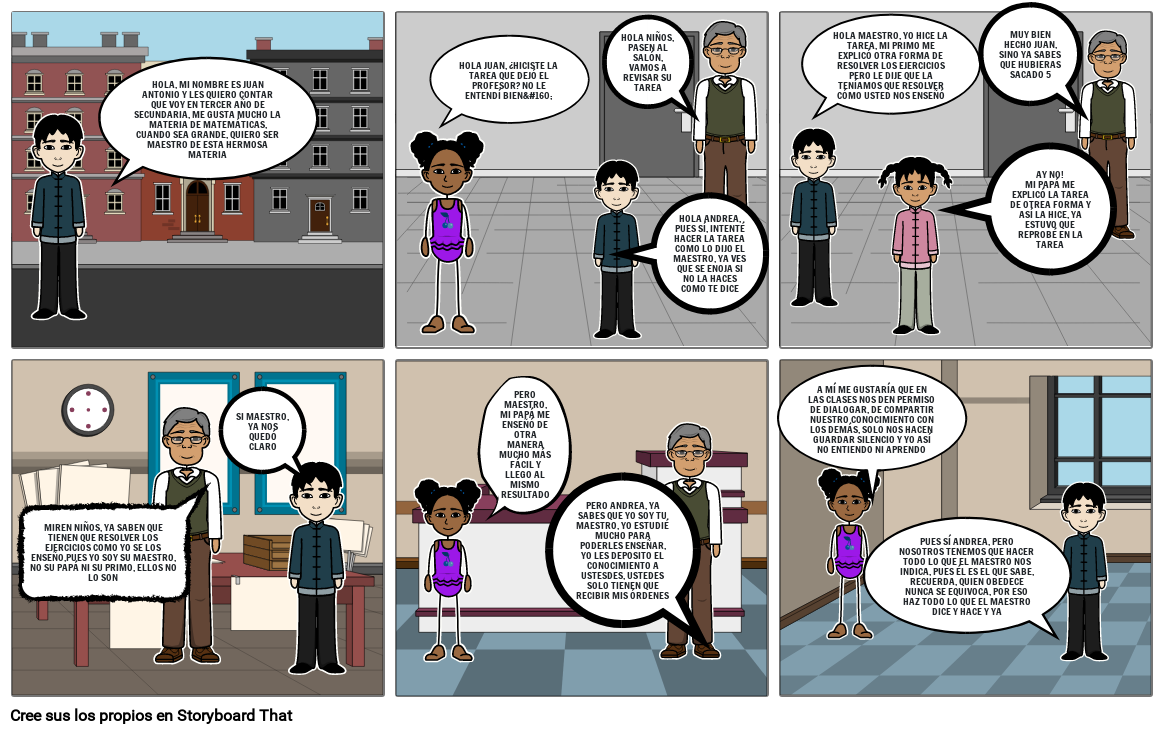 MI VIDA COMO ESTUDIANTE Storyboard by f7aa7f5f