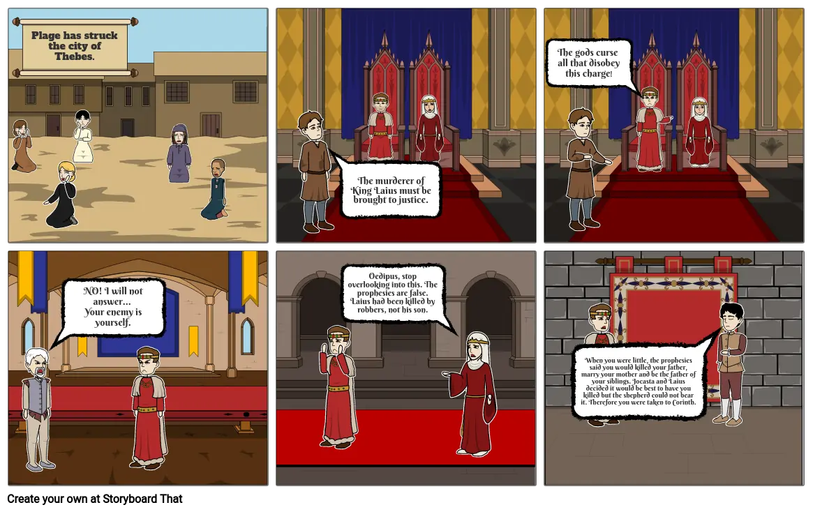 King Oedipus story