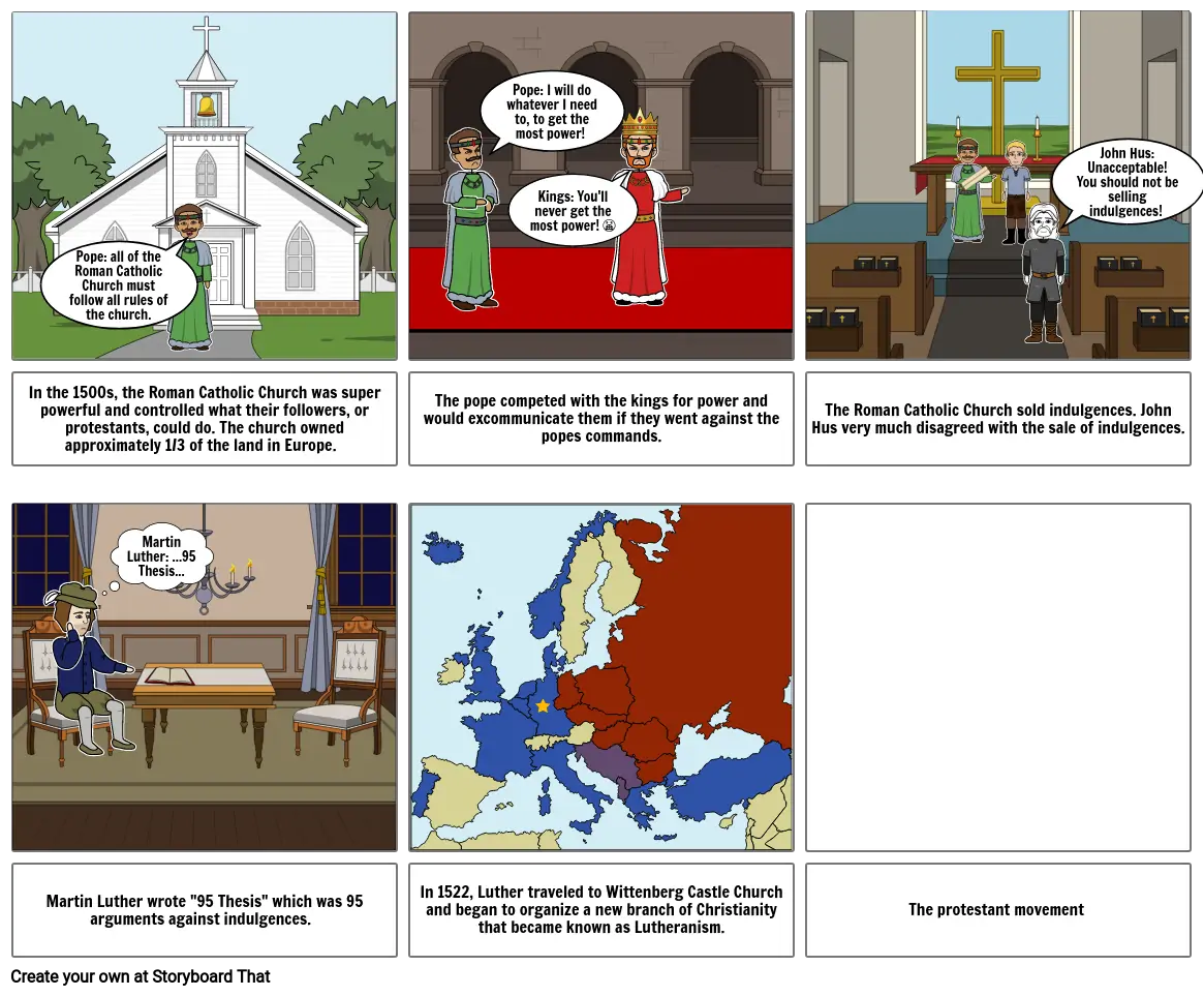 Reformation Comic Strip