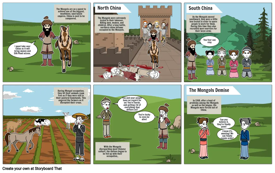 The Mongols and China