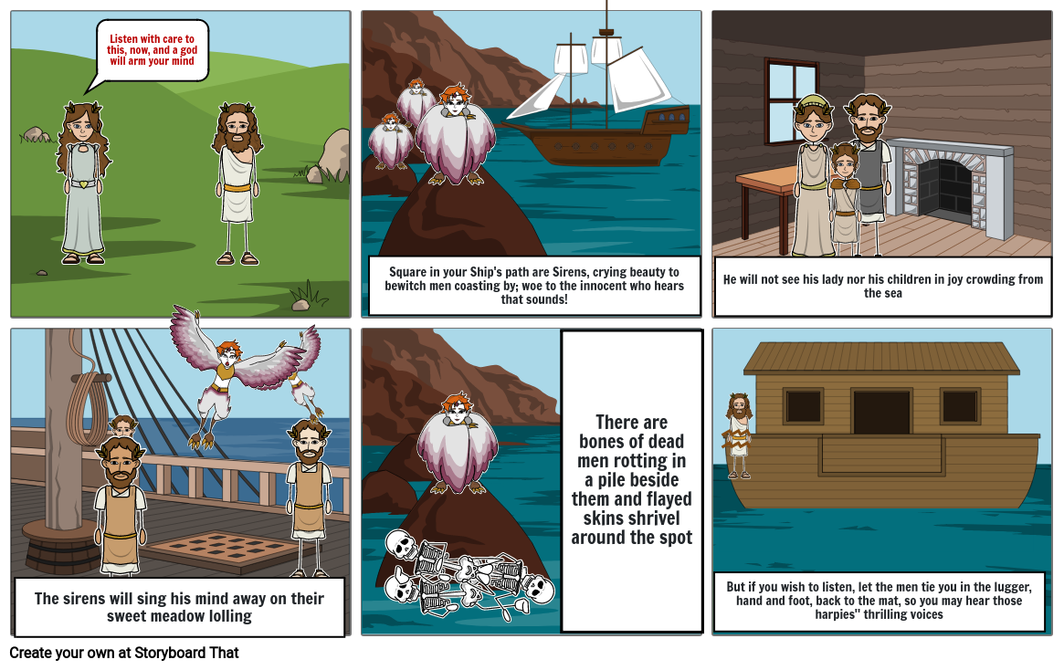 The Odyssey Storyboard Storyboard by f84ddb98