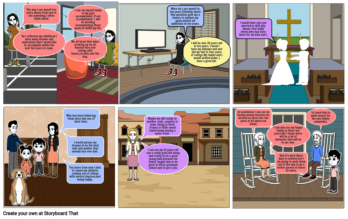 Comic strip Storyboard por f8cc7ac5