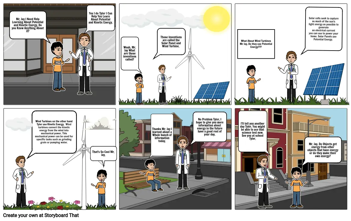 comic strip about energy