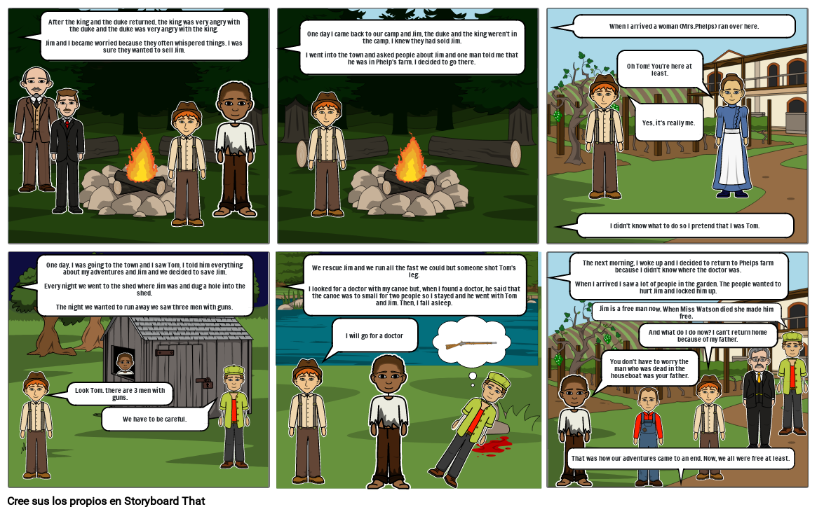 Huckleberry Finn 4 Storyboard by f9bff88d