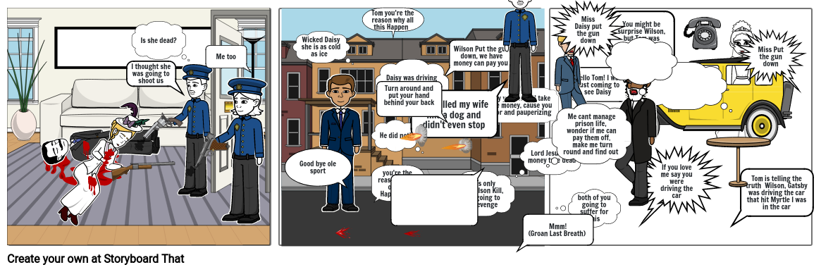 THE GREAT GATSBY REINTERPRETATION Storyboard Por F9d46590   The Great Gatsby Reinterpretation 