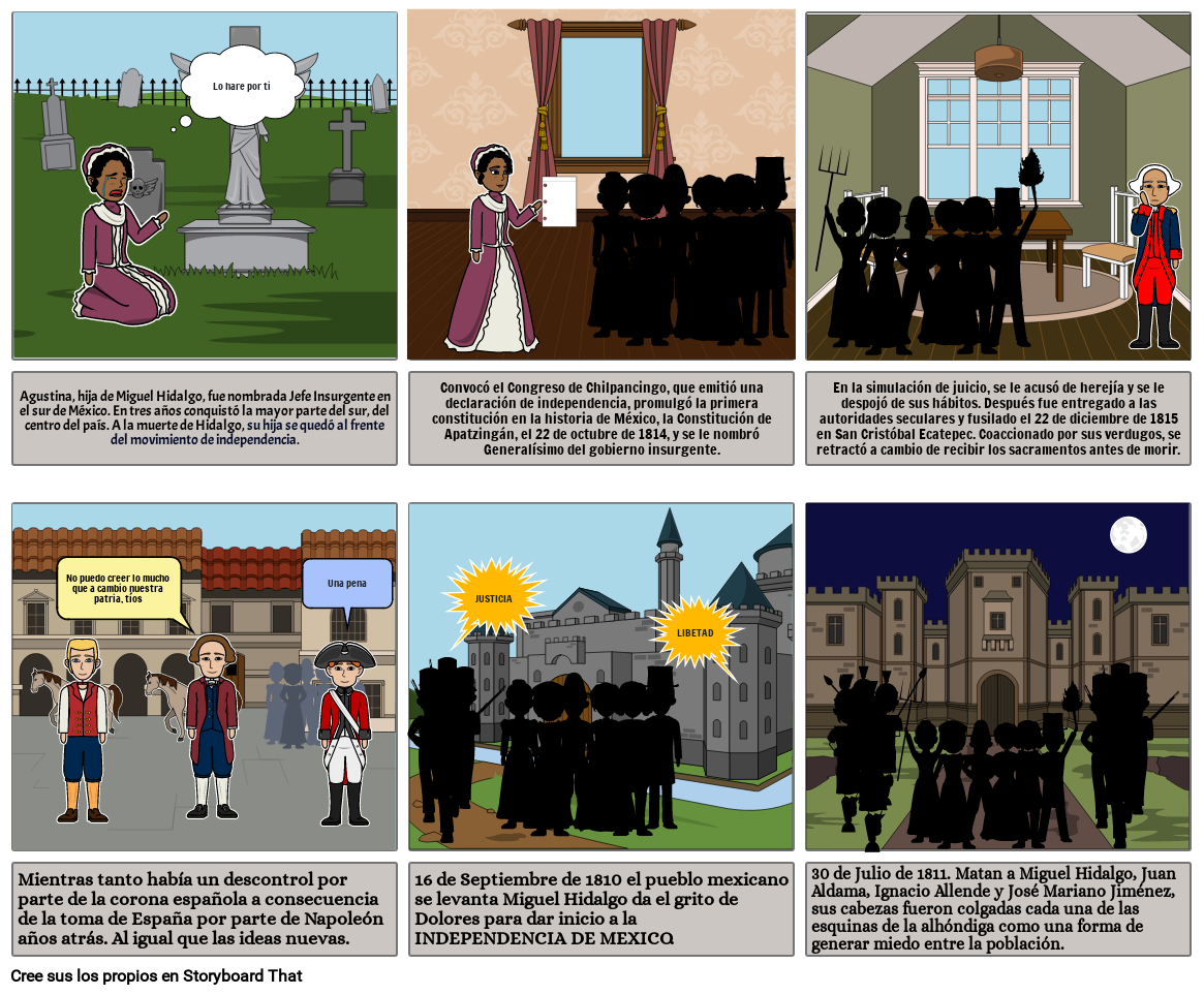 Dia de la independencia de mexico 2 Storyboard