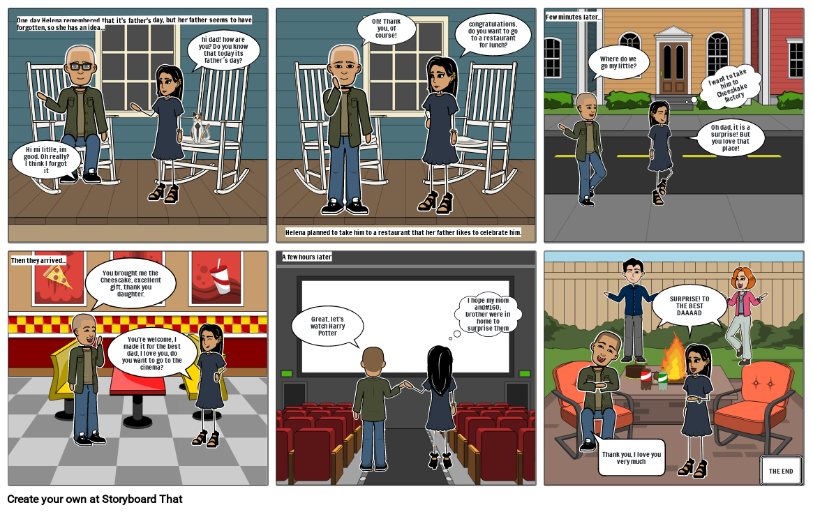 Fathers day Storyboard by f9df7307