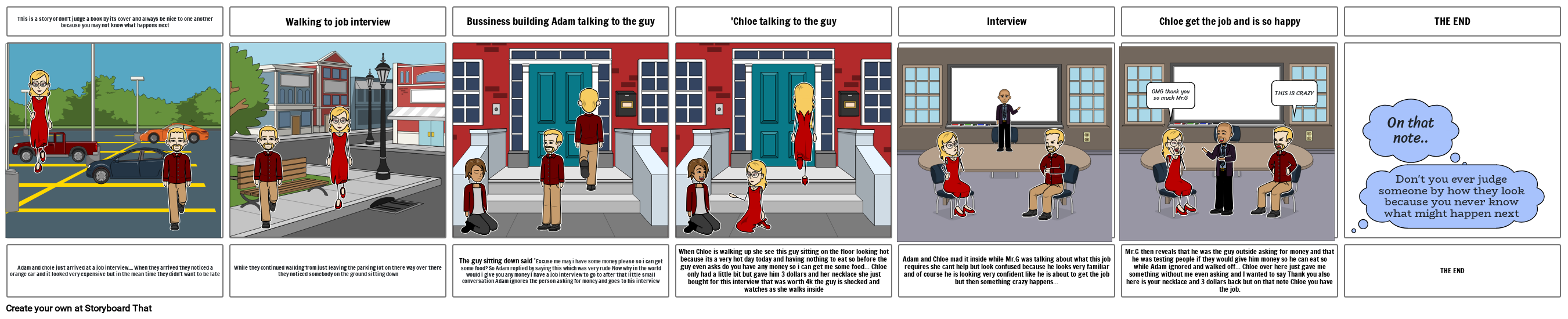 4.13 Macbeth Comic Strip- BLUE