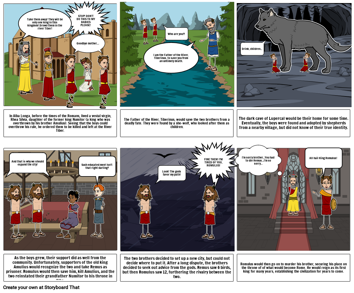 Rome Storyboard par fa70e96b
