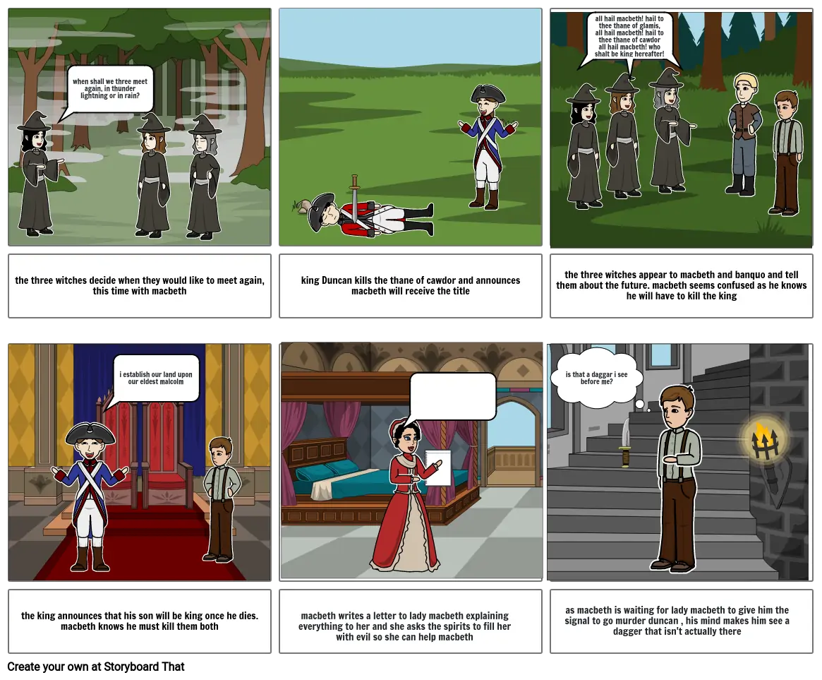 Act 1 Storyboard Storyboard By Fa9aa345