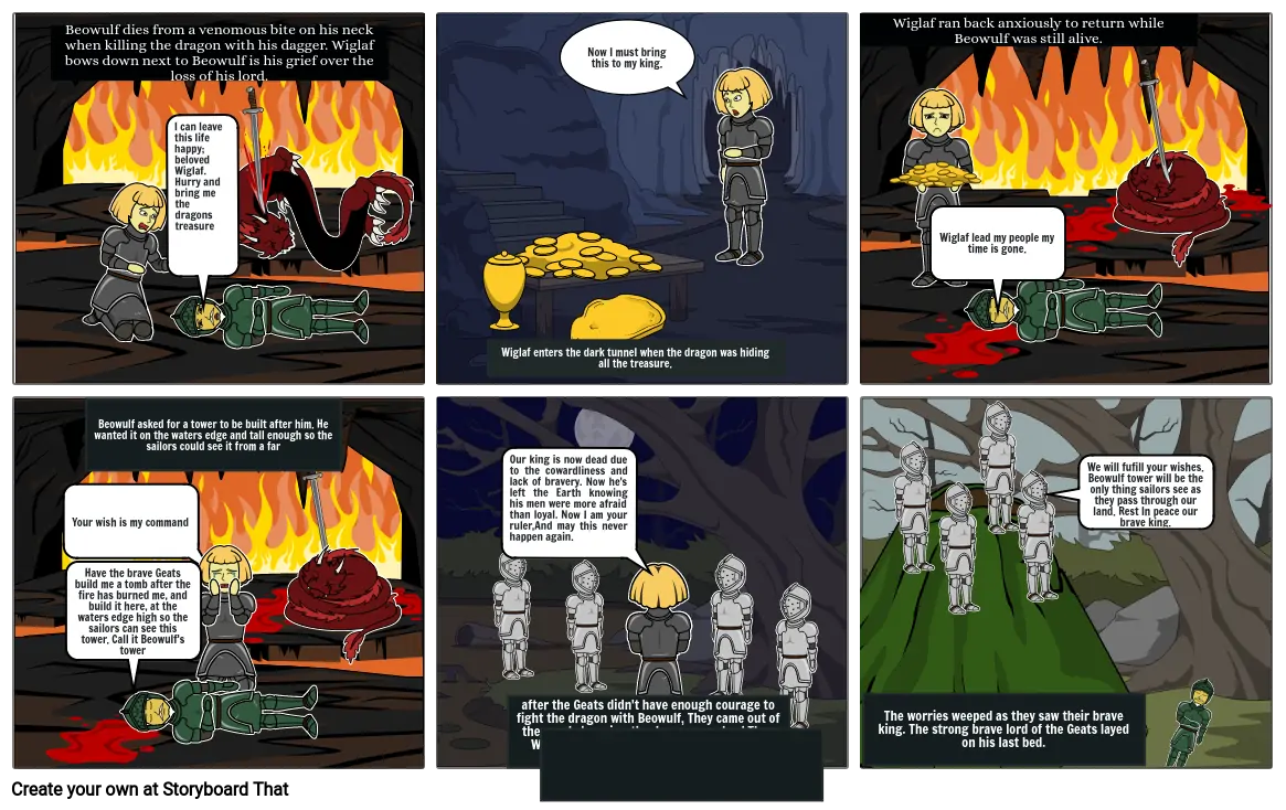 Funeral fire comic book