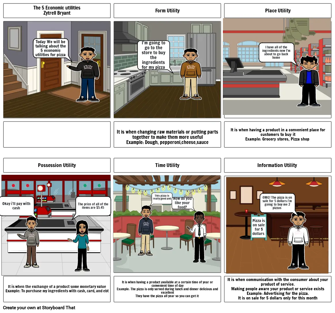 Utility StoryBoard